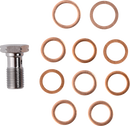 LA CHOPPERS Brake Line - Black LA-8059B19B