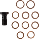 LA CHOPPERS Brake Line - Midnight LA-8059B19M