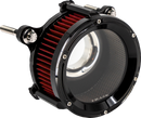 TRASK Assault Charge High-Flow Air Cleaner Kit - Gloss Black TM-1024GBK