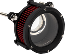 TRASK Assault Charge High-Flow Air Cleaner Kit - Black TM-1024BK