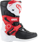 ALPINESTARS Kids Tech 3S Boots - Red/Black/White - US 10 / EU 28 2014524-2030-10
