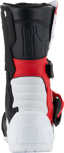ALPINESTARS Kids Tech 3S Boots - Red/Black/White - US 12 / EU 30.5 2014524-2030-12
