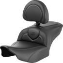 SADDLEMEN RoadSofa™ Seat - Carbon Fiber - with Backrest - FLTR/FLHX '23-'24 823-07-185B0