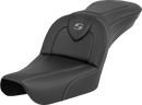 SADDLEMEN RoadSofa™ - Carbon Fiber - without Driver Backrest - FXDWG '04-'05 804-05-185