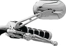 Kuryakyn Magnum Plus Chrome Convex Mirror for Harley-Davidson Models Part