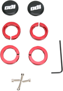 ODI Lock Jaw Clamps - Red D70LJR
