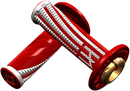 ODI Emig Pro V2 Lock-On Grips - Red/White H36EPRW
