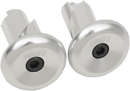ODI Aluminum Handlebar End Plug - Silver F71APS