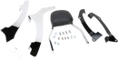 COBRA Mini Sissy Bar for Honda VT1300CR Part 02-4636 – Chrome-Plated Passenger Backrest and Luggage Support