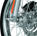 Kuryakyn Twisted Axle Caps Chrome for Harley Davidson and Sportster Models