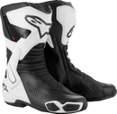 ALPINESTARS SMX-6 V3 Vented Boots - Black/White - US 7.5/EU 41 2223225-21-41