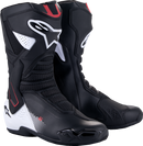 ALPINESTARS SMX-6 V3 Boots - Black/White/Red Graphic - US 10.5/EU 45 2223025-1406-45