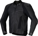 ALPINESTARS Missile v3 Leather Jacket - Black/Black - US 48 / EU 58 3100125-1100-58