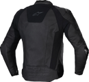 ALPINESTARS Missile v3 Leather Jacket - Black/Black - US 46 / EU 56 3100125-1100-56