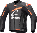 ALPINESTARS GP Plus v4 Leather Jacket - Black/Red Fluo/White - US 48 / EU 58 3100524-1321-58
