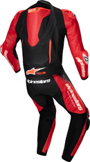 ALPINESTARS GP-R7 1-PC Leather Suit - Black/Mid Red - US 44 / EU 54 3150125-1405-54