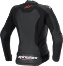 ALPINESTARS Stella Faster v3 Leather Jacket - Black/White Fluo/Coral - US 4 / EU 40 3113625-1781-40
