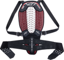 ALPINESTARS Nucleon Plasma Back Protector - Black/White/Red - XL 6504325-123-XL