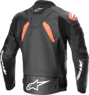 ALPINESTARS GP Plus R v4 Airflow Leather Jacket - Black/Red Fluo/White - US 40 / EU 50 3100624-1321-50