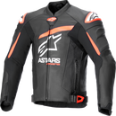 ALPINESTARS GP Plus R v4 Airflow Leather Jacket - Black/Red Fluo/White - US 46 / EU 56 3100624-1321-56