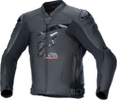 ALPINESTARS GP Plus R v4 Airflow Leather Jacket - Black/Black - US 50 / EU 60 3100624-1100-60