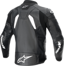 ALPINESTARS GP Plus R v4 Airflow Leather Jacket - Black/White - US 44 / EU 54 3100624-12-54