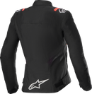 ALPINESTARS Stella T-SPS v2 WP Jacket - Black/White/Red Fluo - Small 3210225-1231-S