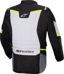 ALPINESTARS ST-1 WP Jacket - Ice Gray/Black/Yellow Fluo - 2XL 3200625-9145-2XL