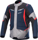 ALPINESTARS ST-1 WP Jacket - Dark Blue/Black/Bright Red - Large 3200625-7093-L