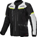 ALPINESTARS Bogota Pro Drystar® Jacket - Dark Black/Ice Gray/Yellow Fluo - Medium 3207023-1381-M