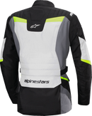ALPINESTARS Stella ST-1 Waterproof Jacket - Ice Gray/Black/Yellow Fluo - Large 3210325-9145-L