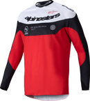 ALPINESTARS Pro-Dura Long-Sleeve Jersey - Black/Bright Red/White - XL 3760125-1342-XL