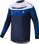 ALPINESTARS Pro-Dura Long-Sleeve Jersey - Navy/Bright Blue/White - XL 3760125-7174-XL