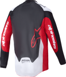 ALPINESTARS Pro-Dura Long-Sleeve Jersey - Black/Bright Red/White - 2XL 3760125-1342-2X