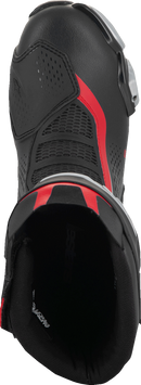ALPINESTARS SMX-6 V3 Vented Boots - Black/Silver/Red - US 12.5/EU 48 2223225-199-48