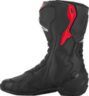 ALPINESTARS SMX-6 V3 Vented Boots - Black/Silver/Red - US 9.5/EU 44 2223225-199-44