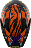 ICON Elsinore™ Helmet - Rad Dawn Orange Small with Advanced Ventilation and Modular Face Mask