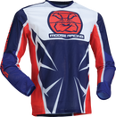 MOOSE OFFROAD Youth Agroid Mesh Jersey - Red/White/Blue - Medium 2912-2525