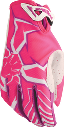 MOOSE OFFROAD Agroid™ Pro Gloves - Pink/White - Small 3330-8097