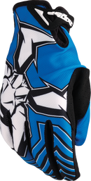 MOOSE OFFROAD Agroid™ Pro Gloves - Blue/Black - Medium 3330-8116