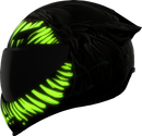 ICON Domain™ Helmet - Grand Maw Gray XS | Lightweight FRP Shell with Advanced Ventilation and Fog-Free Shield
