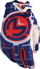 MOOSE OFFROAD Youth SX1™ Gloves - Red/White/Blue - XS 3332-1882