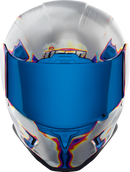 ICON Airframe Pro™ Helmet Reentry Silver 2XL with Advanced Ventilation and Safety Features