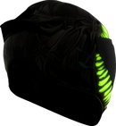 ICON Domain™ Helmet Grand Maw Gray 2XL with Fog-Free Domain™ Shield and HelmLink™ Compatibility