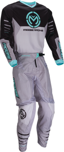 MOOSE OFFROAD Qualifier® Pants - Gray/Teal - US 48 2901-11832