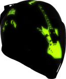 ICON Airflite™ Helmet Trick or Street 4 in Black (Size XS) with Fog-Free Fliteshield™ and Dropshield™