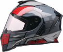 Z1R Youth Warrant 2.0 Helmet Sentinel Black/Red Small - Polycarbonate Shell with Removable Moisture-Wicking Liner