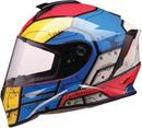 Z1R Youth Warrant 2.0 Helmet - Sentinel Blue/Yellow, Small - Model 0102-0292