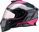 Z1R Youth Warrant 2.0 Helmet - Sentinel Black/Pink, Large (Part