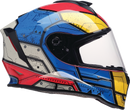 Z1R Youth Warrant 2.0 Helmet - Sentinel Blue/Yellow, Medium (Part Number 0102-0293)